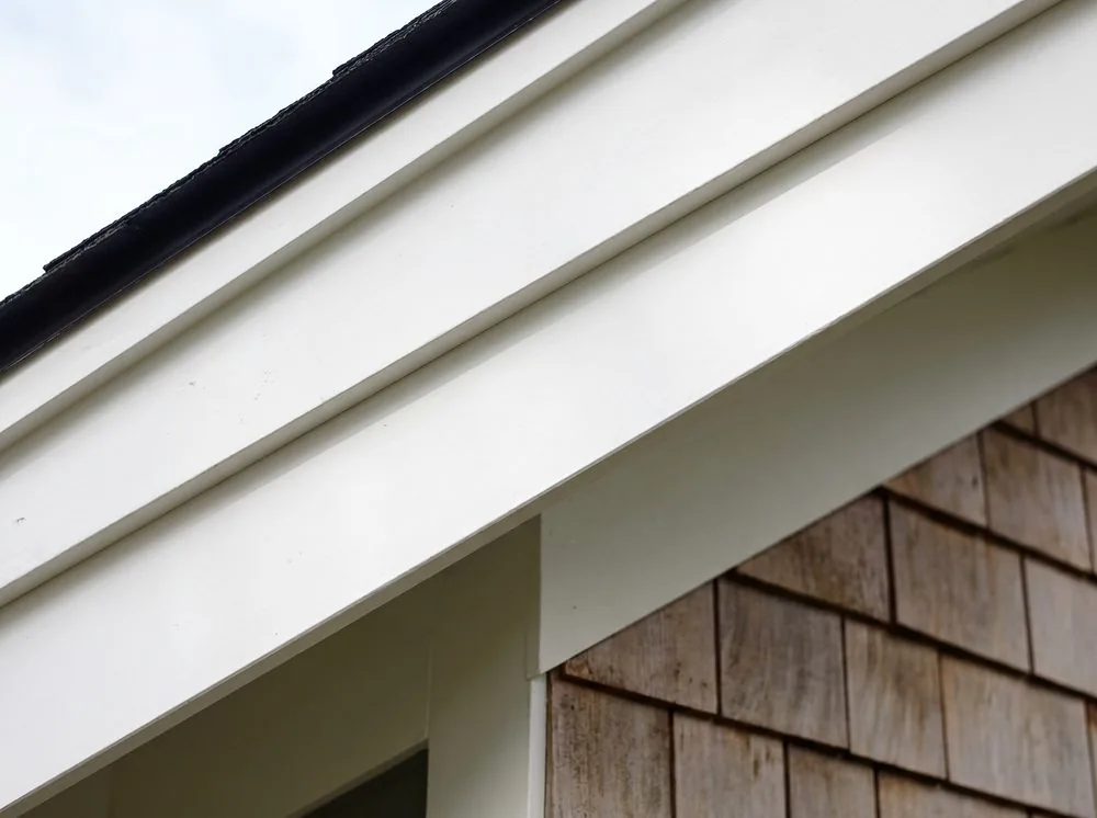 Fascia & frieze — material example