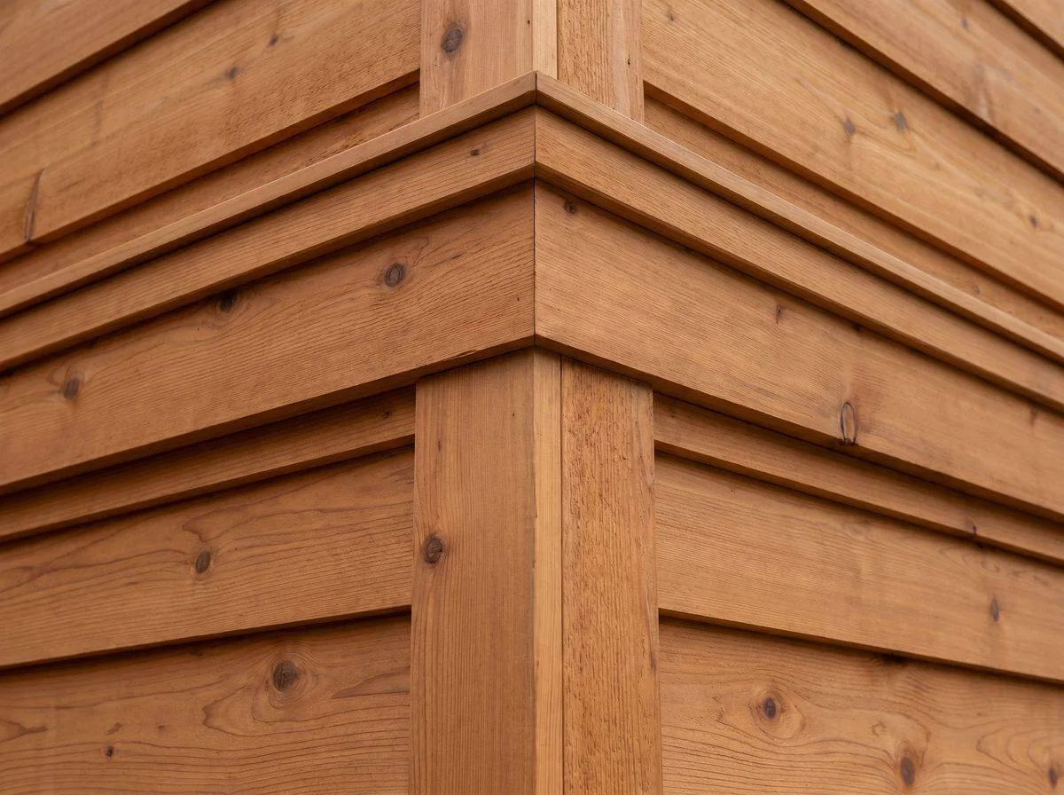 Cedar trim